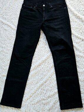 Levi's Black 511 Slim Fit Jeans 32x32